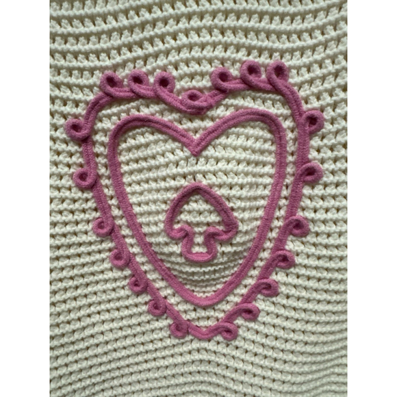 Heart sweater by Hausen - Picture 3 of 5